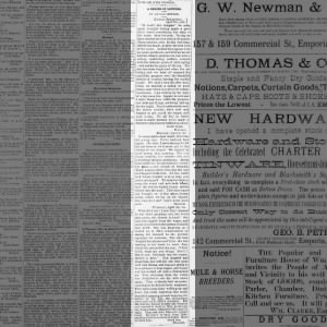The Americus Weekly Herald, 11 May 1882, p 3, col 4,A Series of Letters