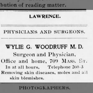 Ad for WW medical practice in Kansas