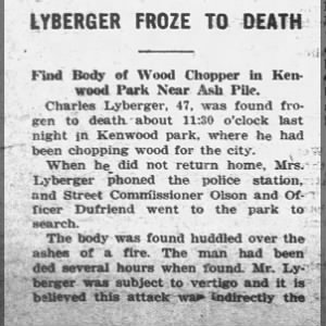 Charles Lyberger death part1 Western Kansas Journal