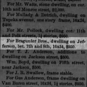 The Kansas State Record; Topeka, Kansas · Saturday, January 01, 1870;Saturday, Pg 3Colum 3&4 