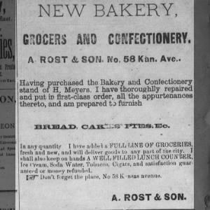 Rost and Son's New Bakery
