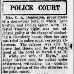 Dooley Queen 15 March 1923