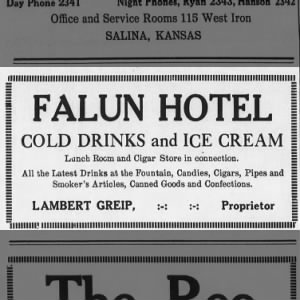 FALUN HOTEL AD