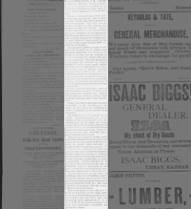Railroad ride
Luray Headlight
Luray, Kansas · Thursday, October 06, 1887