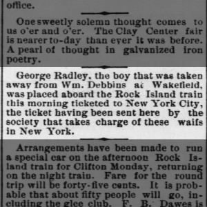 George Radley returns to NYC