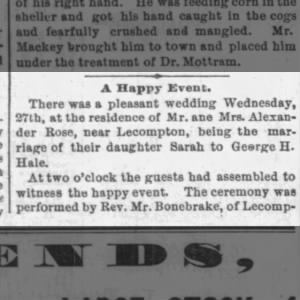 The Kansas Daily Tribune
Mon, Dec 02, 1878 ·Page 4, Col 2