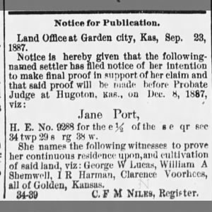 Golden Gazette (Golden, Kansas) 30 Sep 1887 Fri page 4