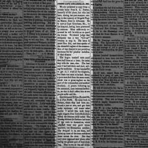 S L Parker Letter from Cape - Kansas Jeffersonian [Grasshopper Falls] - 2 Dec 1863 - p 2 col 3