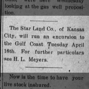 The Wilsey Warbler Wilsey, Kansas · Thursday, April 04, 1912 Excursion
