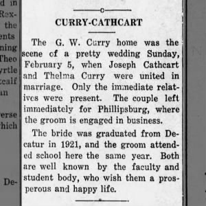 Cathcart-Curry 1922