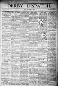 Dispatch front page 1889