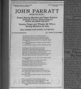 John PARRATT: Advertising poem