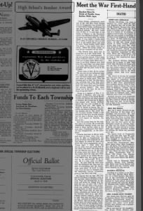 War letter home - The Tonganoxie Mirror
Tonganoxie, Kansas · Thursday, March 09, 1944