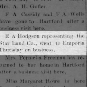 Burlington Independent Burlington, Kansas · Friday, November 08, 1912 People You Know 