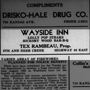 Edward M ‘TEX’ Rambeau’s Wayside Inn