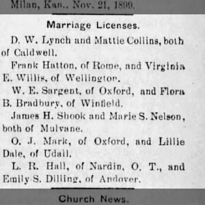 Marriage of Lynch / Collins