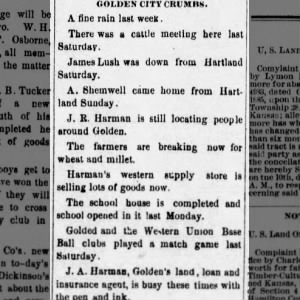 Hartland Times/Hartland, KS 6/11/1886