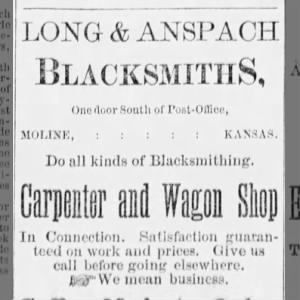 Long & Anspach Blacksmiths