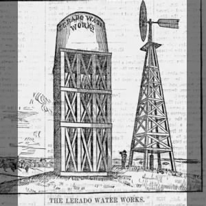 Lerado water works pic 1887