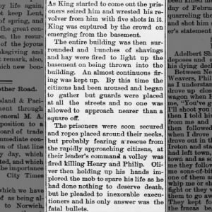 Henry, Oliver and Phillip murder 1886