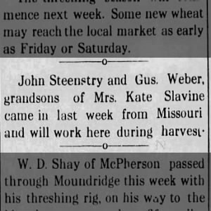 Grandsons help with Harvest 1912