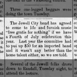 To perform for the 4th of July