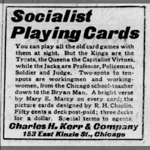 1911 Socialist Cards