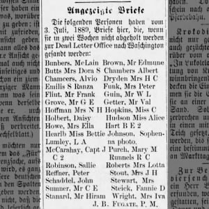 05 Jul 1889 Newton Anzeiger (KS)
