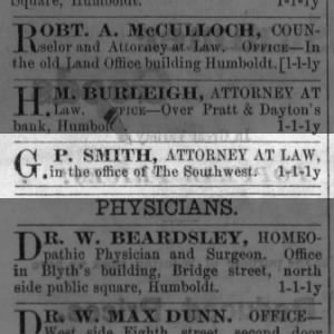 GP Smith attorney at law
