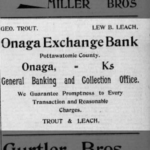 Onaga Exchange Bank