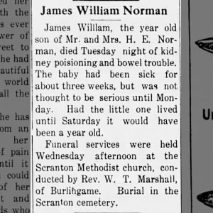James Norman obituary