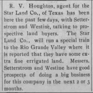 The Savonburg Record Savonburg, Kansas · Friday, November 29, 1912 For Sale