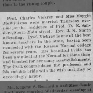 Charles marries student at his university