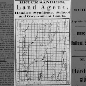 Land Agent Oct 1885