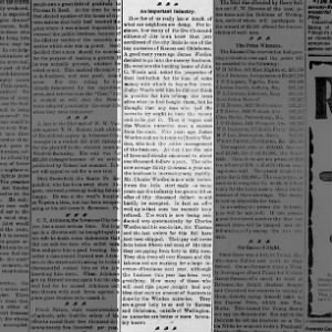 An Important Industry - Worden Nursery
Dec 10, 1902, The Sumner County News
