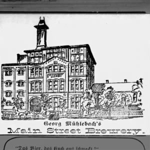 19051124 Neue Kansas Staats-Zeitung Kansas City, Kansas George Muhlebach's Main Street Brewery AD
