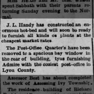 The Admire City Free Press 20 Apr 1888 C