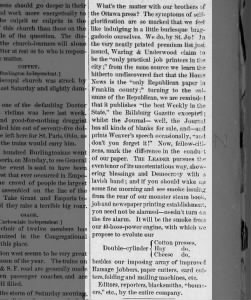 Article -Waring-Underwood 7-15-1880