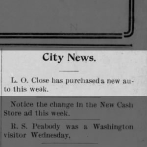 City news
