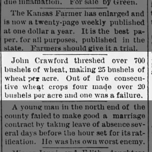 1887 09 16 John Crawford threshing wheat