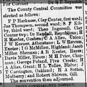 1883 09 Sep 29 The Cresset - The County Central Committee