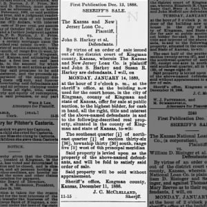 Kingman Co Democrat, Jan 10, 1889, pg 4