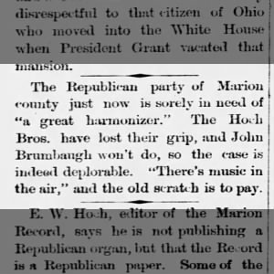 Republican Party, The Marion County Independent, 09/13/1883.