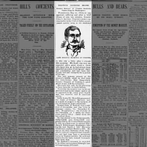 John S Barbour
Sunday Morning Mail
15 May 1892, Sun, p6