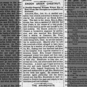 The Caney Sunbeam (Caney, KS) 29 Oct 1887, Fri., page 8: social