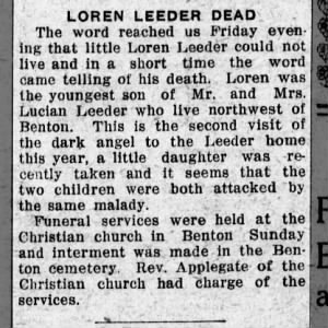 Loren Leeder dead