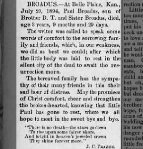 Paul Broadus obituary 2