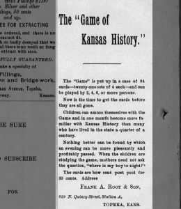 1897 Game Ad
