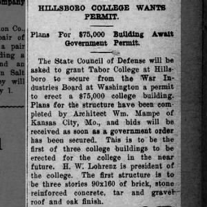 War Industries Board, Construction News of Kansas, 26 October 1918