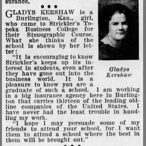 Gladys Kershaw